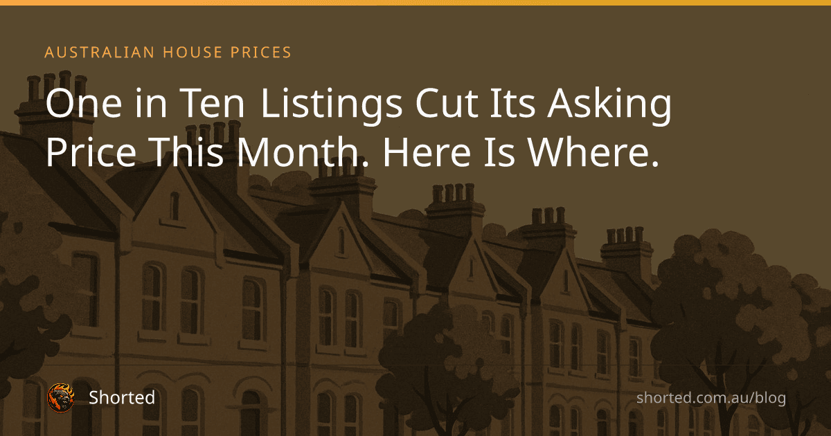 Cover Image for One in Ten Listings Cut Its Asking Price This Month. Here Is Where.