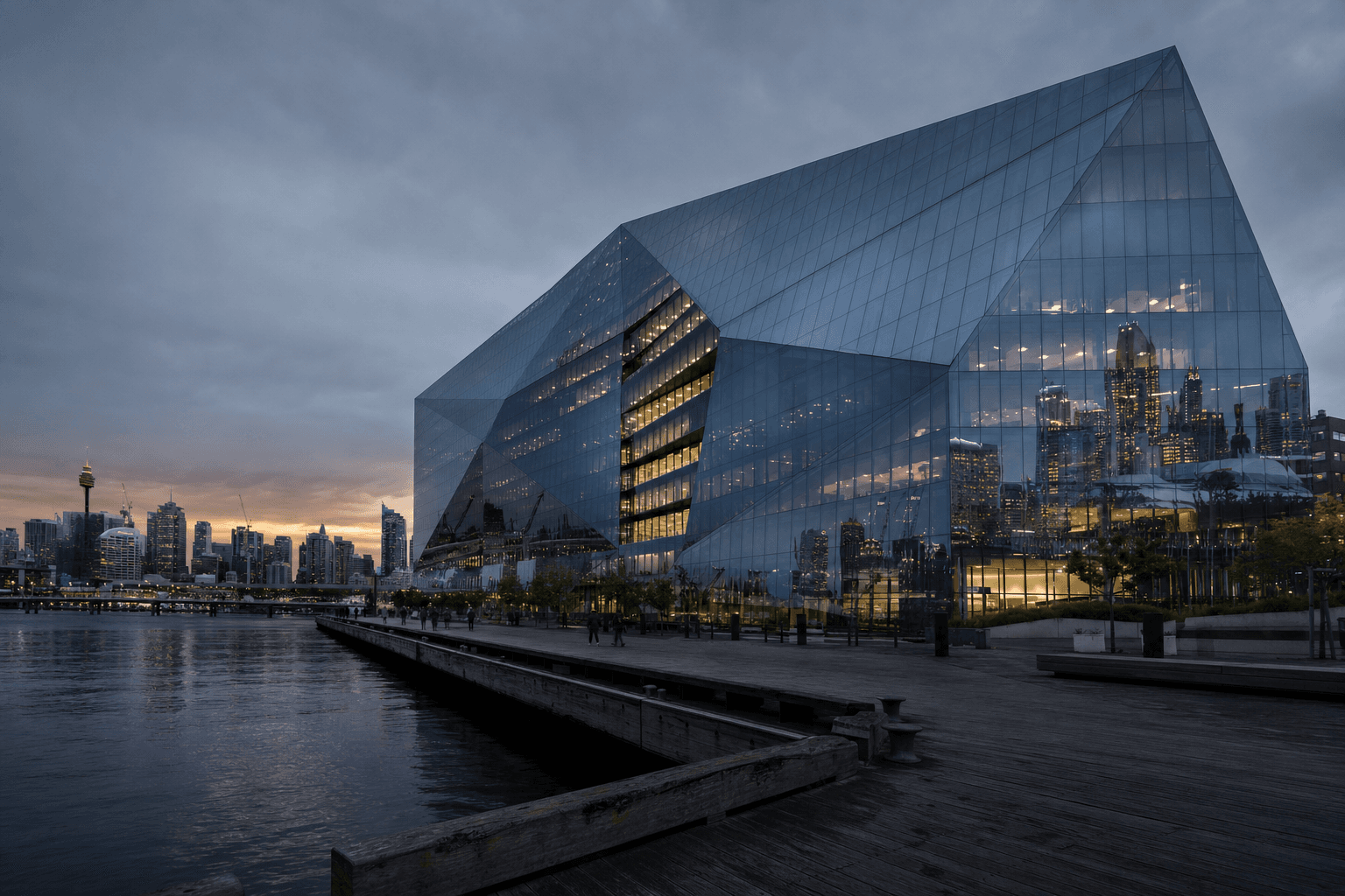 Commonwealth Bank of Australia headquarters at Darling Harbour in Sydney