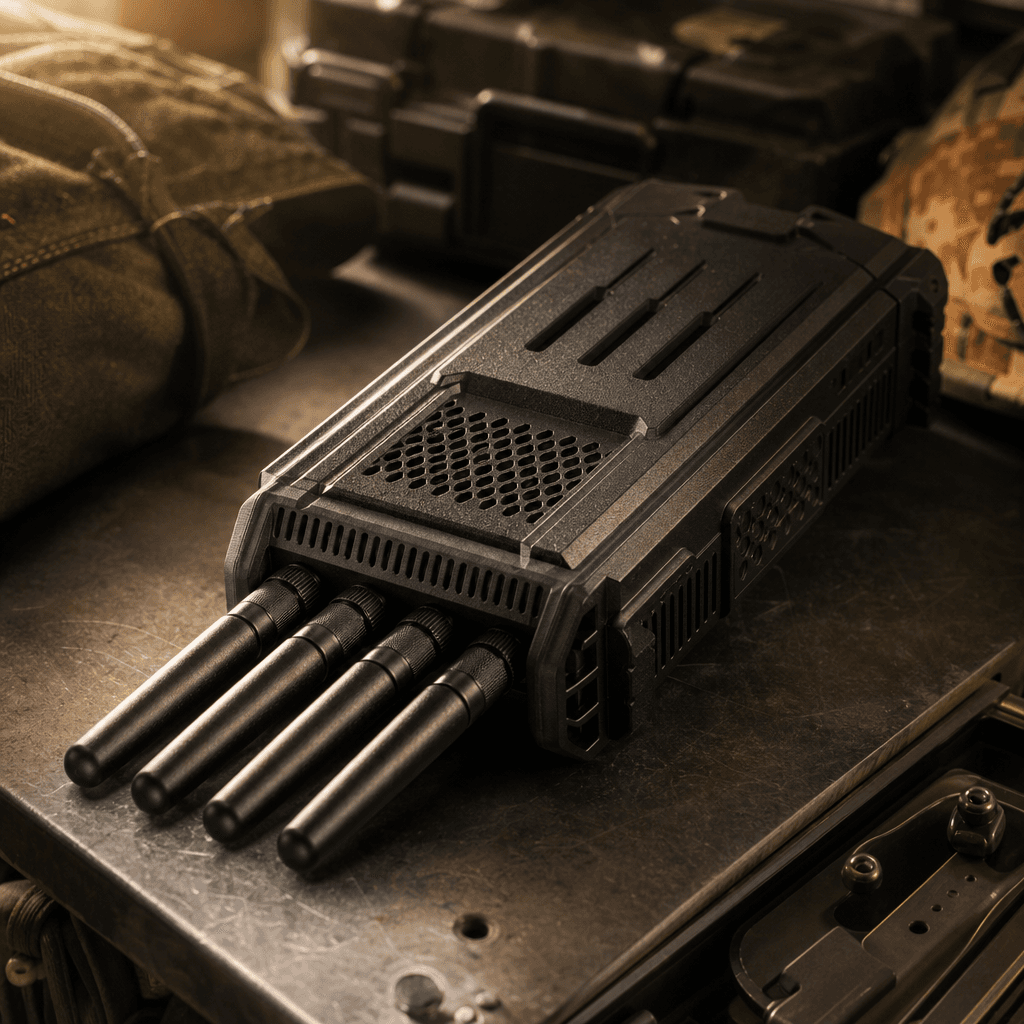 Tactical countermeasure equipment designed for rapid deployment