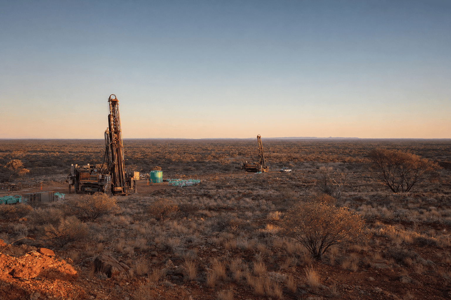Minerals exploration drilling operations underway in Western Australia